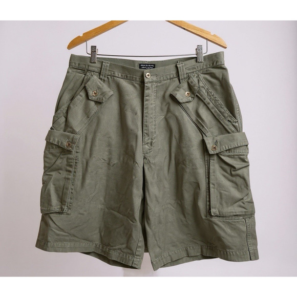 Ralph Lauren Other - Polo Jeans Co. Ralph Lauren Cargo Shorts Faded Green Vtg Look Men's Size 36